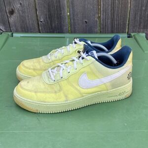 Nike Air Force 1 Low Move To Zero‎ Citron Pulse Kids Shoes DH4339-700 Size 7Y